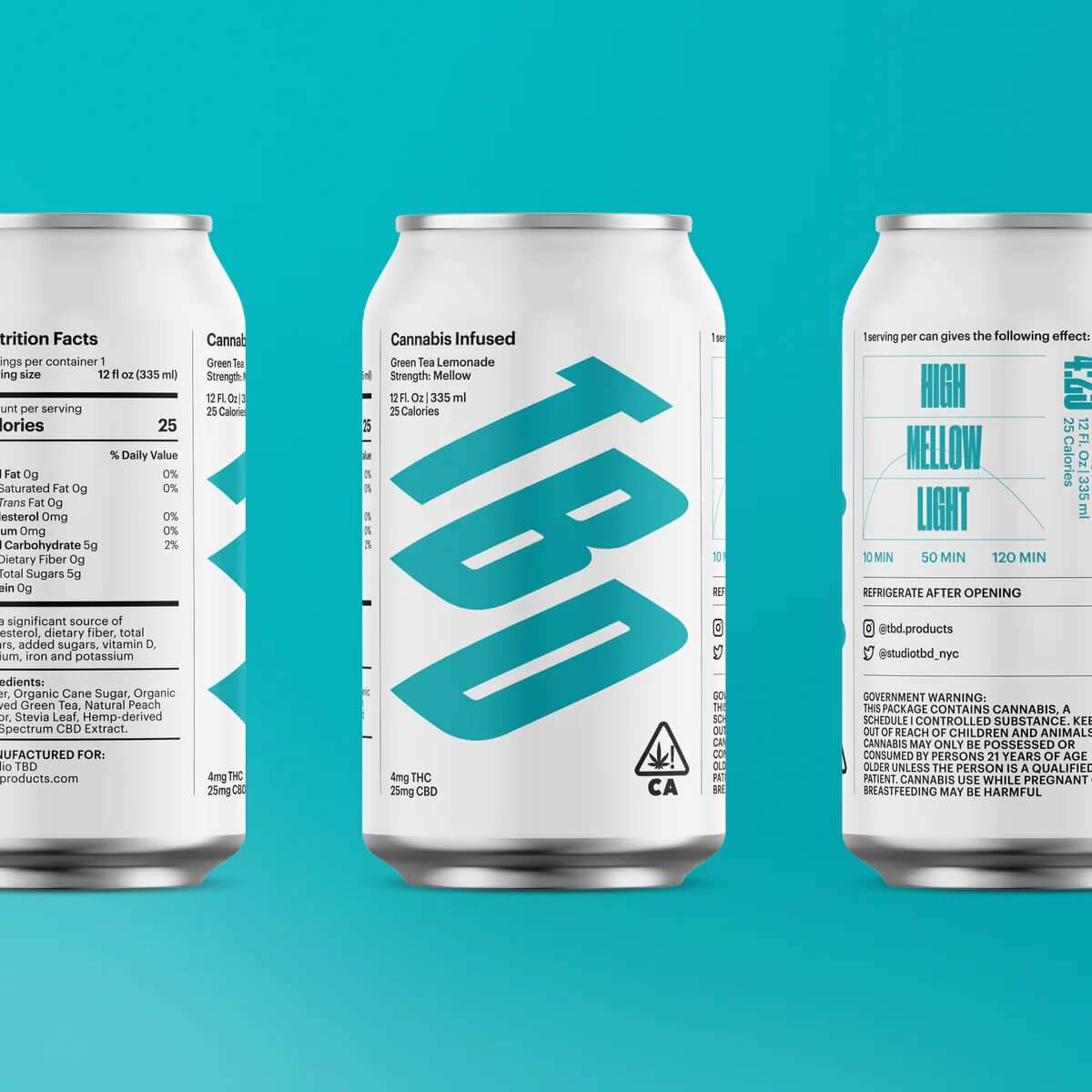 TBD Green Tea Lemonade Review THC Drink Reviews